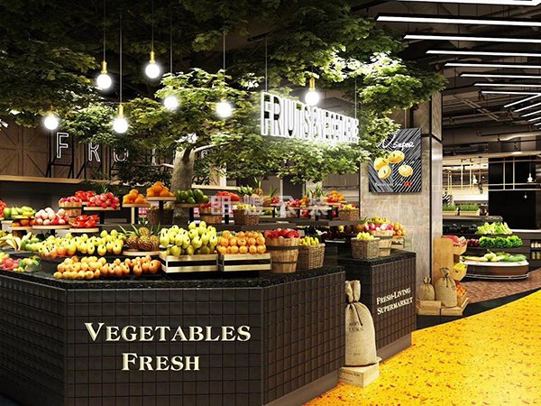 成都200平米生鮮超市如何設計？裝修預算