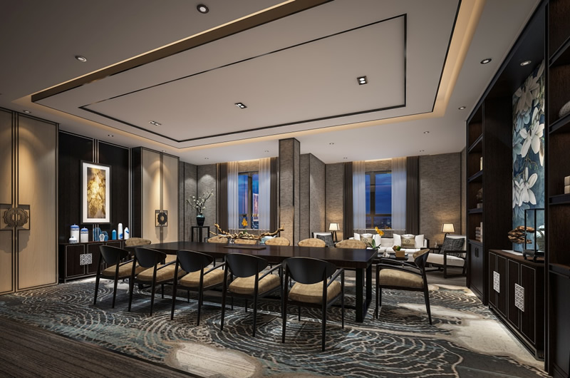 中式會所裝修設(shè)計(jì)