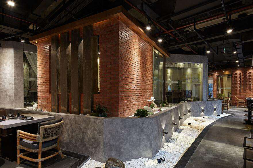 網(wǎng)紅火鍋店裝修效果圖