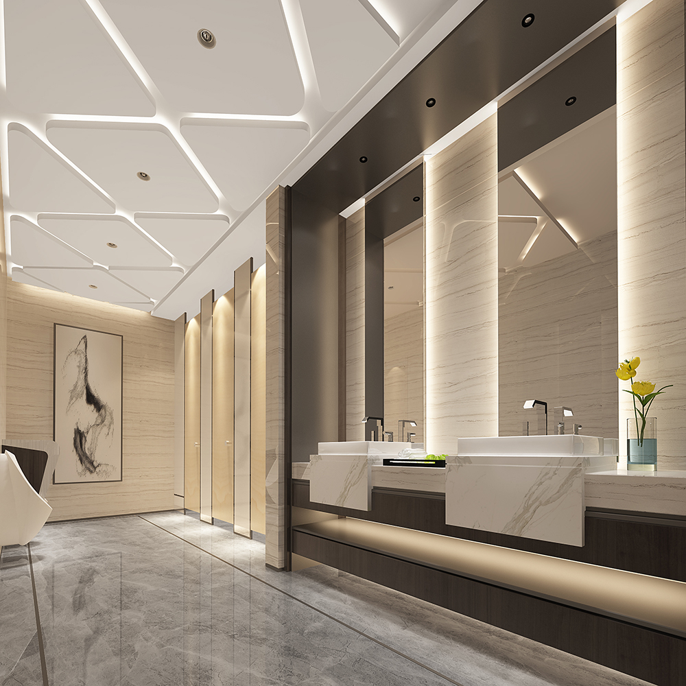 寫字辦公樓洗手間裝修設(shè)計(jì)效果圖 寫字辦公樓洗手間裝修設(shè)計(jì)效果圖