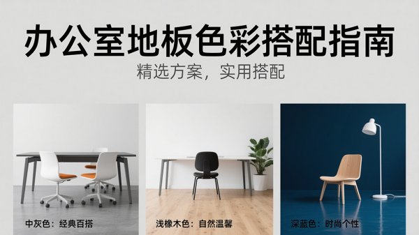 辦公室裝修地板選什么顏色好？掌握這些技巧不踩坑